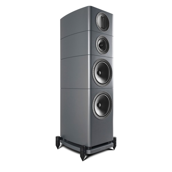 Wharfedale Elysian 4R 3 Way Floorstanding Speaker (pair), Lunar Grey - right 