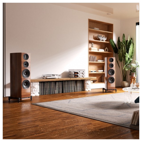 Wharfedale Elysian 4R 3 Way Floorstanding Speaker (pair), lifestyle 1