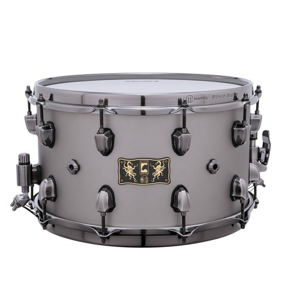 Mapex Aquiles Priester PsychOctopus 14 x 8'' Snare Drum, Maple/Padauk, Gunmetal Grey