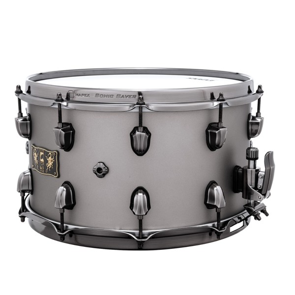 Mapex Aquiles Priester PsychOctopus 14 x 8'' Snare Drum, Maple/Padauk, Gunmetal Grey