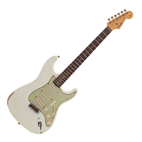Fender Custom Shop '62 Stratocaster Relic, Aged Olympic White