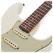 Fender Custom Shop '62 Stratocaster Relic, Aged Olympic White - upper frets