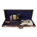 Fender Custom Shop '62 Stratocaster Relic, Aged Olympic White - guitar in case