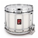 Premier Marching HTS 800 14" x 12" Snare Drum, Chrome, Ivory White