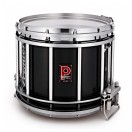 Premier Marching HTS 800 14" x 12" Snare Drum, Polished Aluminium, Ebony Black