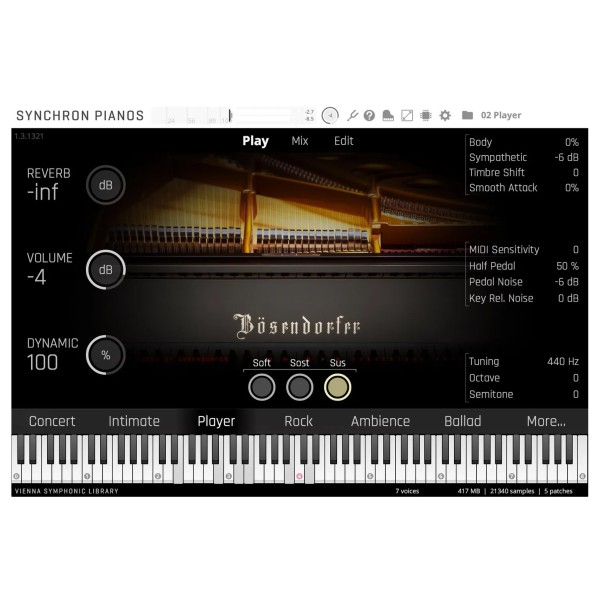 Vienna Symphonic Library Studio Bosendorfer Imperial