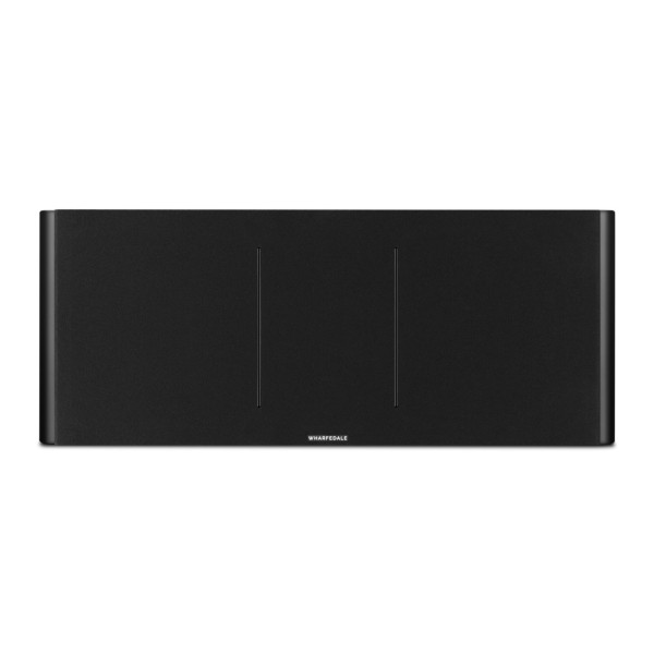 Wharfedale Elysian CR 3 Way Centre Channel Speaker, Matt Black - front grille 