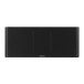 Wharfedale Elysian CR 3 Way Centre Channel Speaker, Matt Black - front grille 