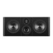 Wharfedale Elysian CR 3 Way Centre Channel Speaker, Matt Black - front 