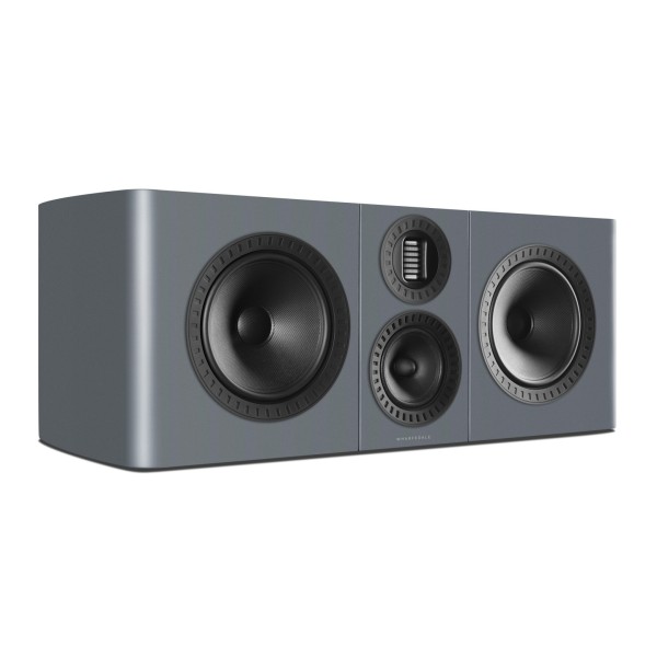 Wharfedale Elysian CR 3 Way Centre Channel Speaker, Lunar Grey