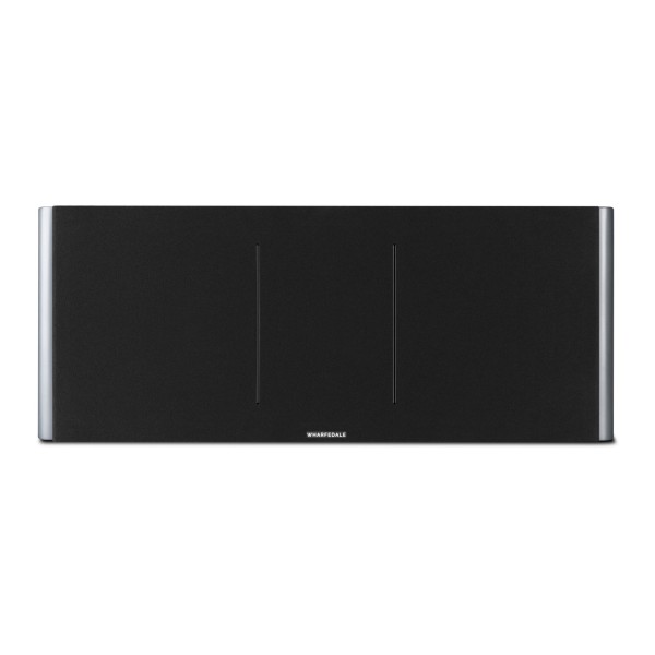 Wharfedale Elysian CR 3 Way Centre Channel Speaker, Lunar Grey - front grille 