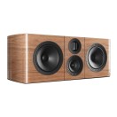 Wharfedale Elysian CR 3 Way Centre Channel Speaker, Piano Walnut