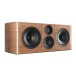 Wharfedale Elysian CR 3 Way Centre Channel Speaker, Piano Walnut