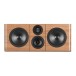 Wharfedale Elysian CR 3 Way Centre Channel Speaker, Piano Walnut - front no grille 