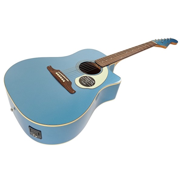 Fender Sonoran SCE Electro Acoustic Guitar, Lake Placid Blue