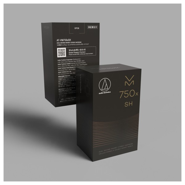 Audio Technica AT-VM750xSH Dual Moving Magnet Stereo Cartridge - box 