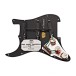 Lace Sensor Hot Gold Loaded Pickguard SSS, Black