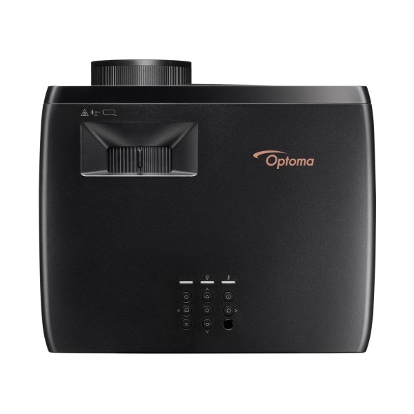 Optoma UZ38X DLP Laser 4K UHD HDR Projector - Top-down view