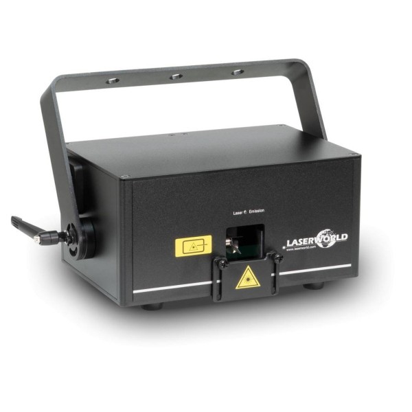 Laserworld CS-3000 Micro Club Series Laser Front - Right Angle