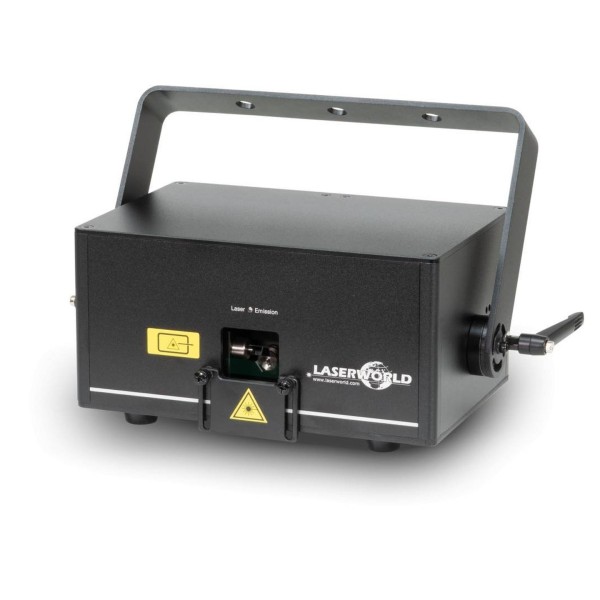 Laserworld CS-3000 Micro Club Series Laser - Front Left Angle