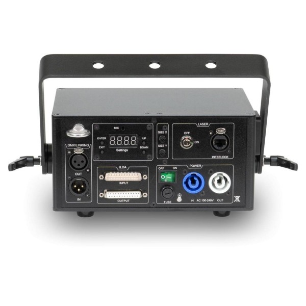 Laserworld CS-3000 Micro Club Series Laser - Rear