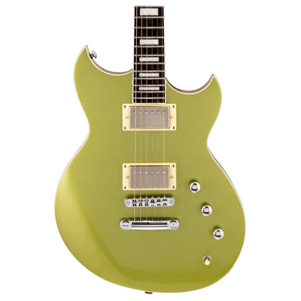 Reverend Guitars Sensei HH, Metallic Limeade - body