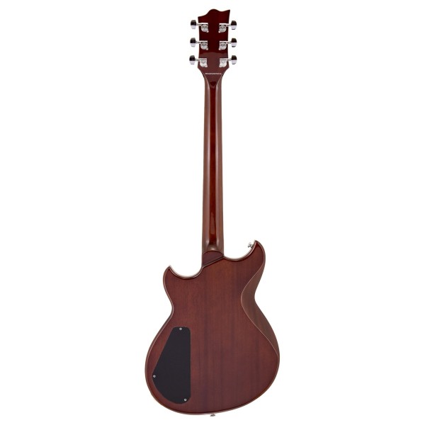 Reverend Guitars Sensei HH, Metallic Limeade - back