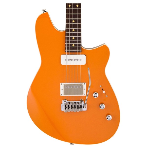 Reverend Guitars Kingbolt H90, Baked Orange - body