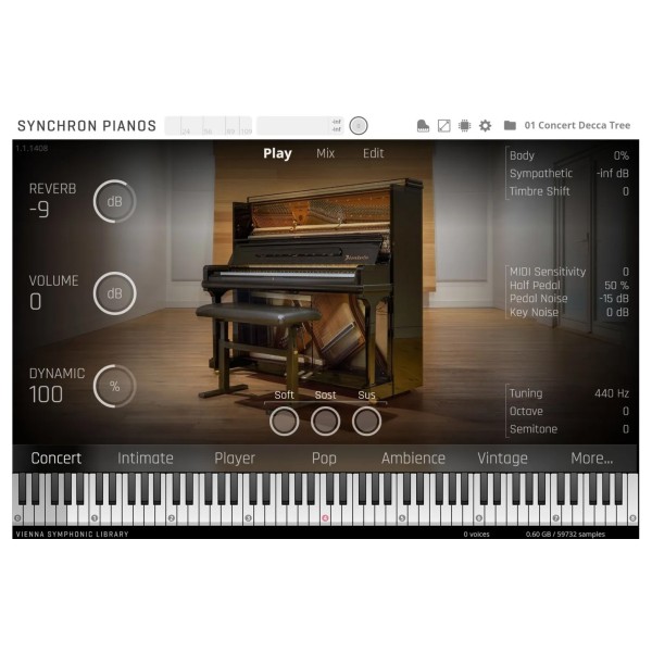 Vienna Symphonic Library Studio Bosendorfer Upright