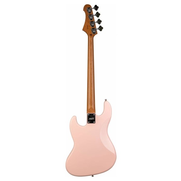 JET Guitars JJB-300 Bass, Pink - back