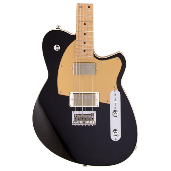 Reverend Guitars Charger HH, Midnight Black - body