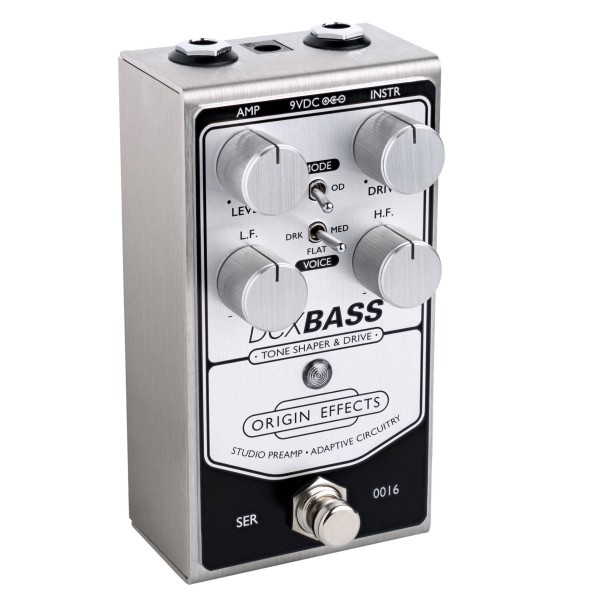 Origin Effects DCX Bass Tone Shaper & Drive Pedal side