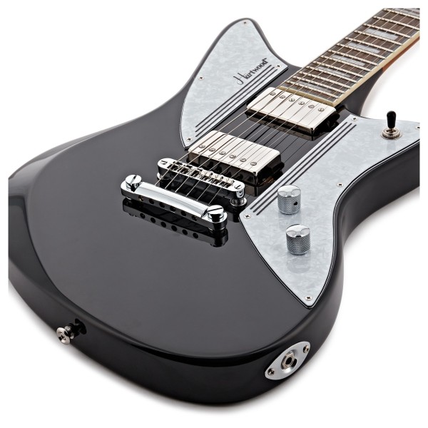 Hartwood Charger Electric Guitar, Jet Black