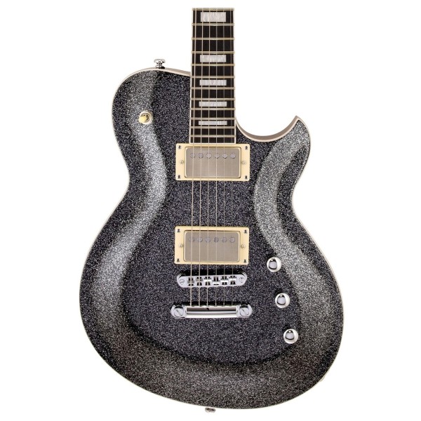 Reverend Guitars Roundhouse HH, Black Sparkle - body