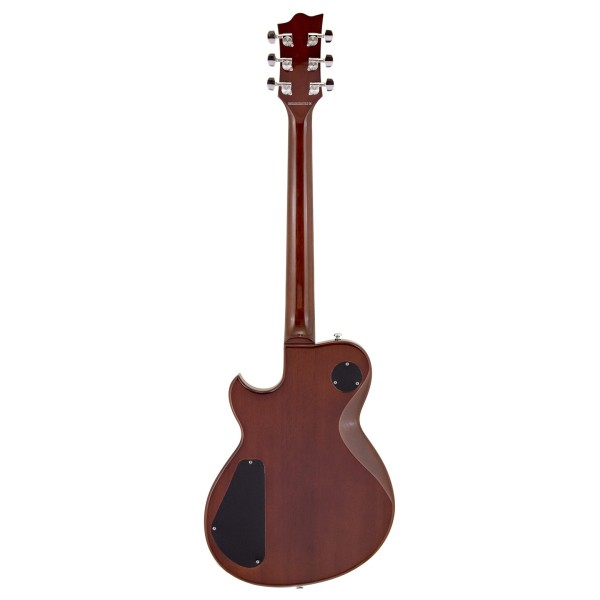 Reverend Guitars Roundhouse HH, Black Sparkle - back
