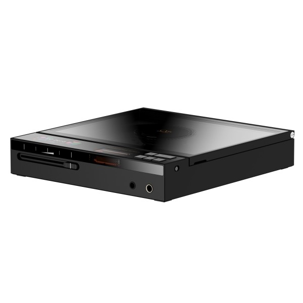 EC Zero T Portable Tube CD Player - Angled