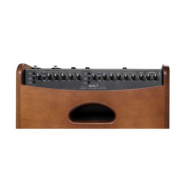 Hughes & Kettner era 1 Acoustic Amp, Wood Finish control panel