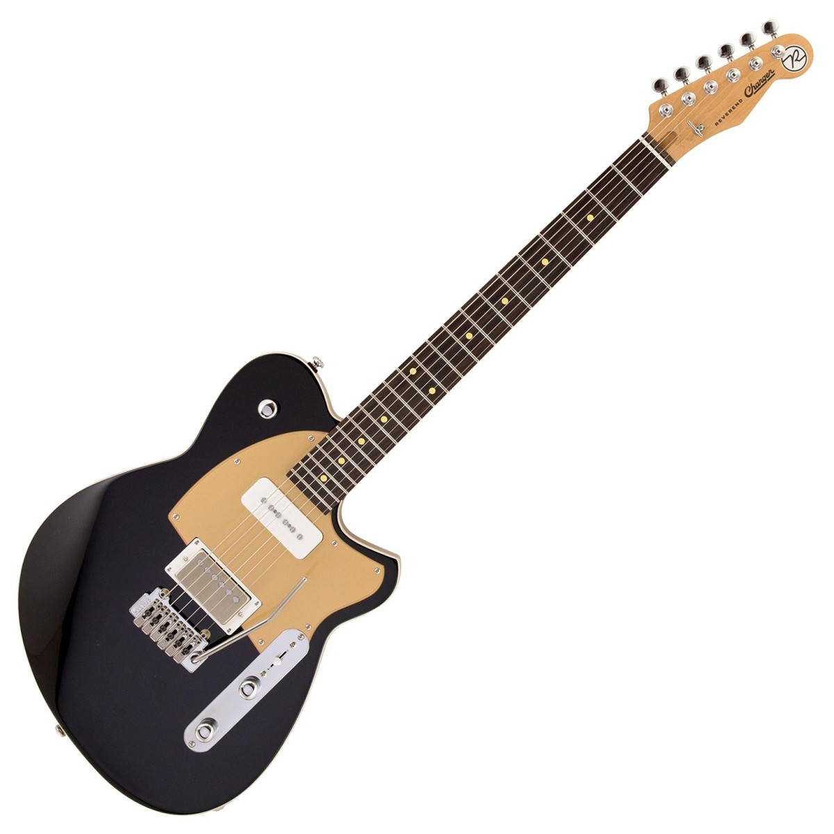 Reverend Guitars Charger H90 Wilkinson Midnight Black