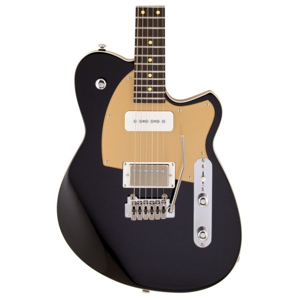 Reverend Guitars Charger H90 Wilkinson, Midnight Black - body