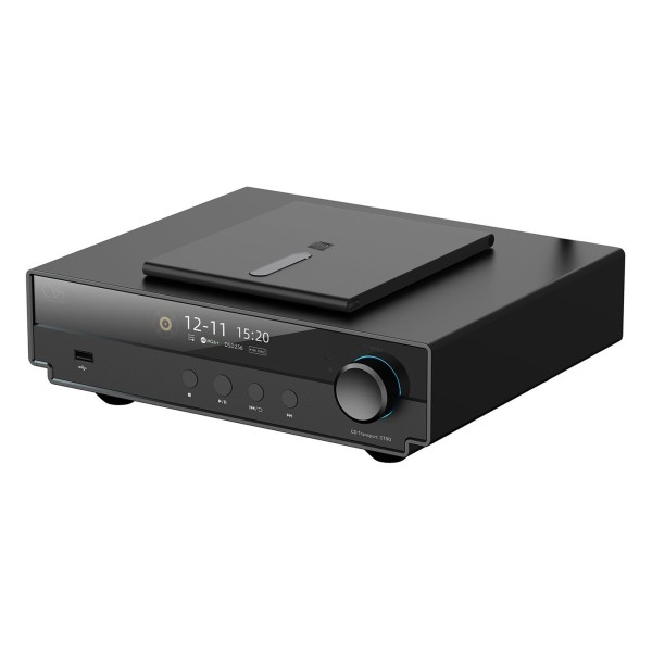 Shanling CT90 CD Transport, Black - Angled