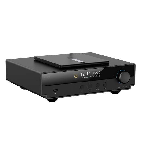 Shanling CT90 CD Transport, Black - Angled 2