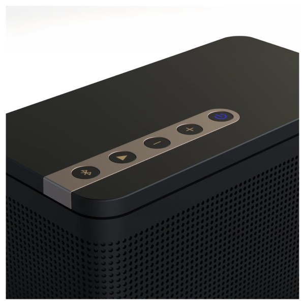 ELAC Nava100 Bluetooth Speaker, Black - buttons
