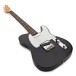 Fender Custom Shop 1961 Telecaster DLX Closet Classic, 3A Rosewood Fingerboard, Black - angled shot