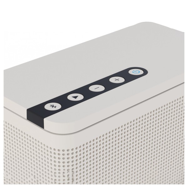 ELAC Nava100 Bluetooth Speaker, Adsum Cream - buttons