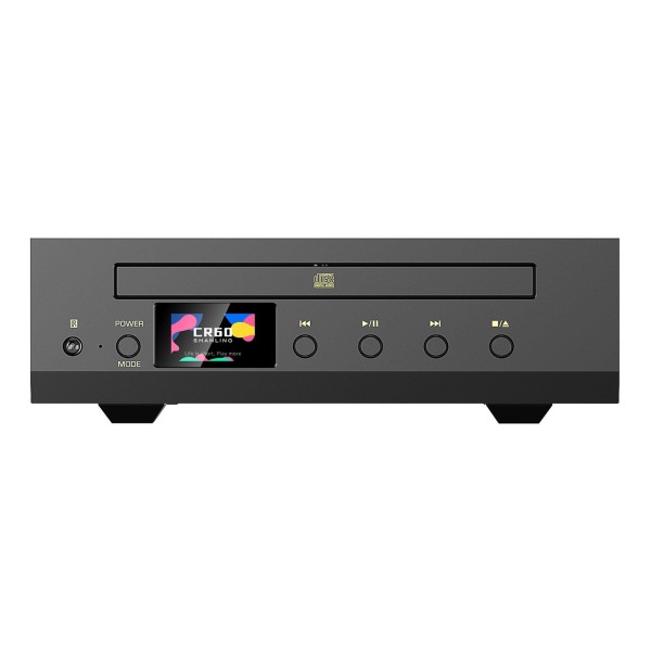 Shanling CR60 CD Transport/Player with Optical, Coaxial and USB Outputs, Black - Front