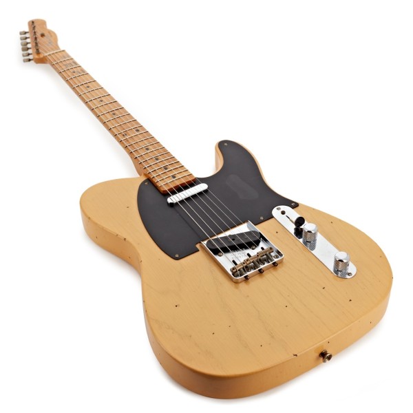 Fender Custom Shop 2026 Collection Time Machine Series '51 Telecaster JRN, Aged Nocaster Blonde - angled shot