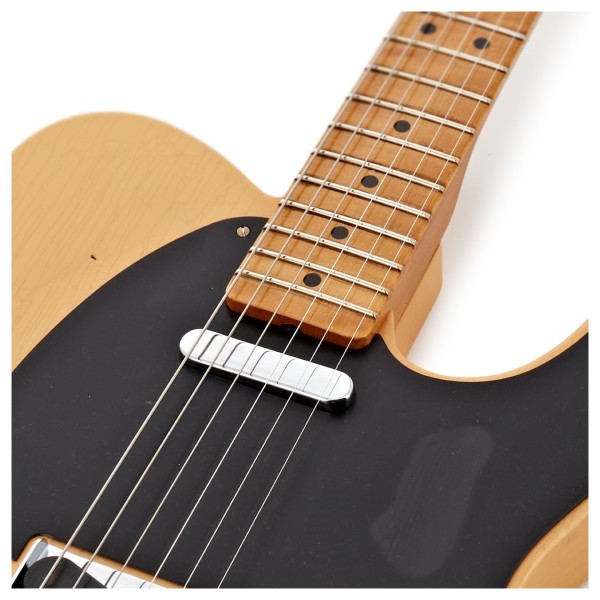 Fender Custom Shop 2026 Collection Time Machine Series '51 Telecaster JRN, Aged Nocaster Blonde - upper frets
