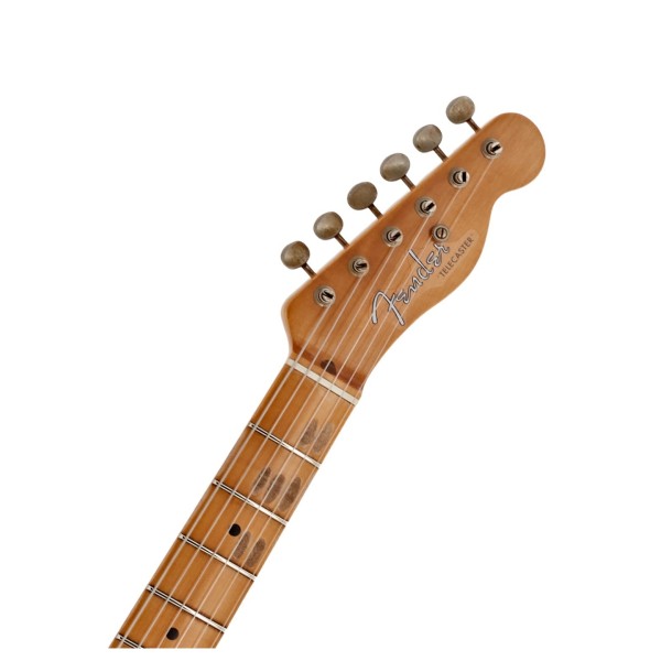 Fender Custom Shop 2026 Collection Time Machine Series '51 Telecaster JRN, Aged Nocaster Blonde - headstock