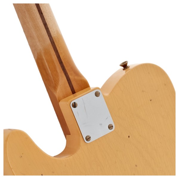 Fender Custom Shop 2026 Collection Time Machine Series '51 Telecaster JRN, Aged Nocaster Blonde - neck joint
