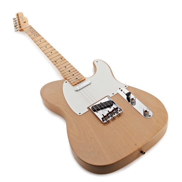 Fender Custom Shop 2026 Collection Time Machine Series '58 Top-load Telecaster JRN, SADW Blonde - angled shot
